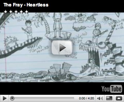 The Fray - Heartless, on YouTube